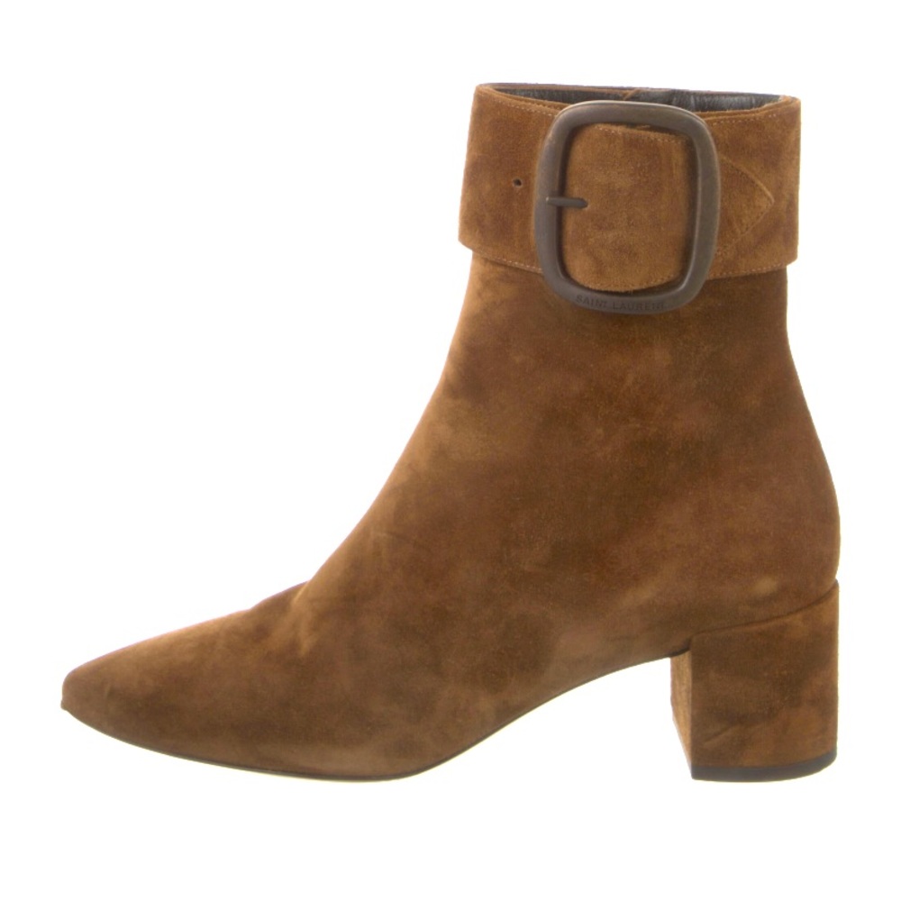 Saint Laurent Suede Joplin Boots!